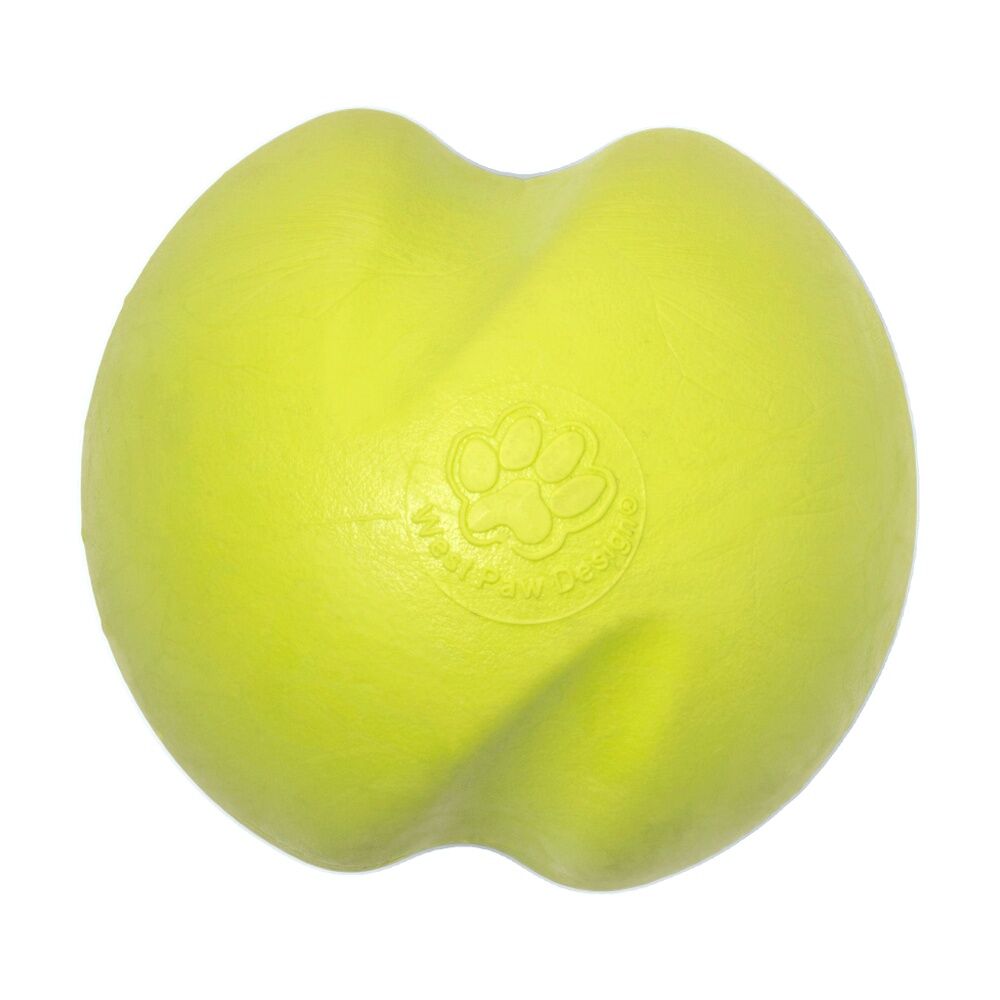 West Paw Granny Smith Jive Pet Dog Ball Throwing Soft Chew Toy — Large