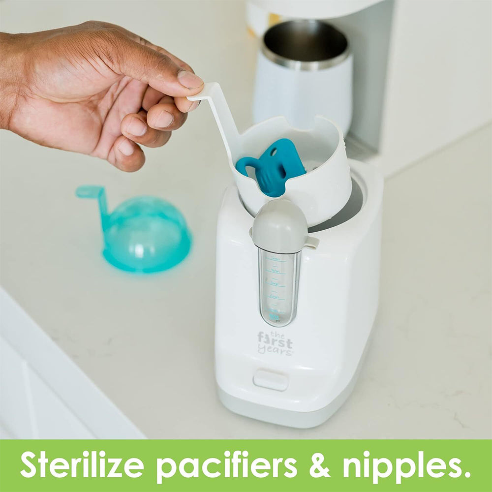 The First Years Quick Serve Baby Bottle Warmer With Pacifier Sanitizer — image 3