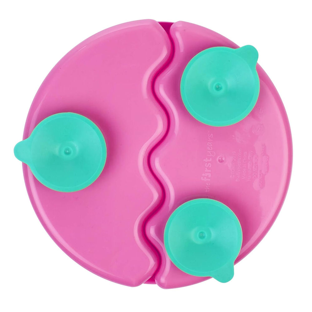 Disney Junior Minnie Mouse Children's/Toddler Suction Dinner Plate 12m+ Pink (2 Pack) — image 3