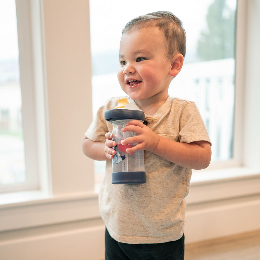 The First Years 355ml 2y+ Bluey Sip & See Water Bottle w/DropGuard — image 4