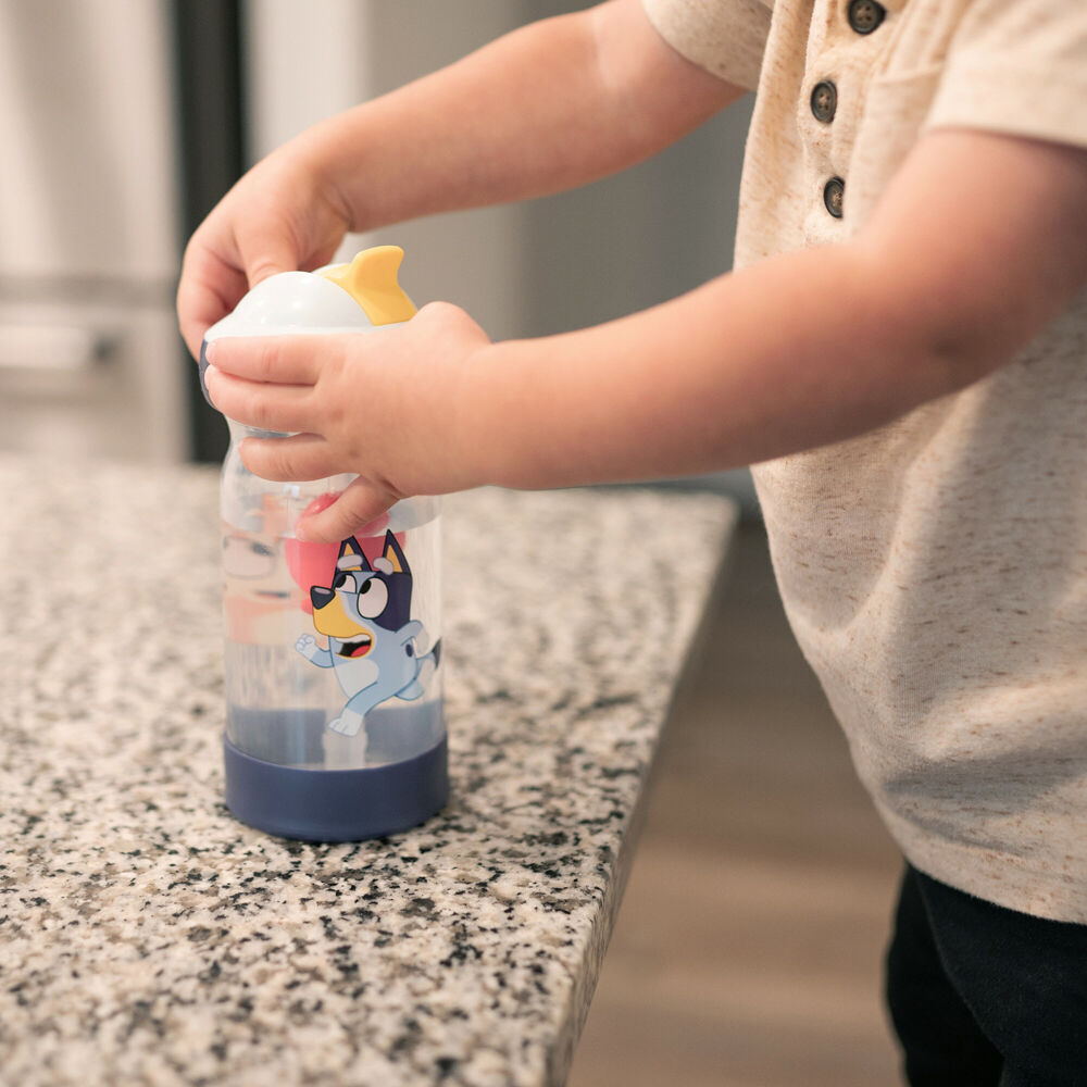 The First Years 355ml 2y+ Bluey Sip & See Water Bottle w/DropGuard — image 5