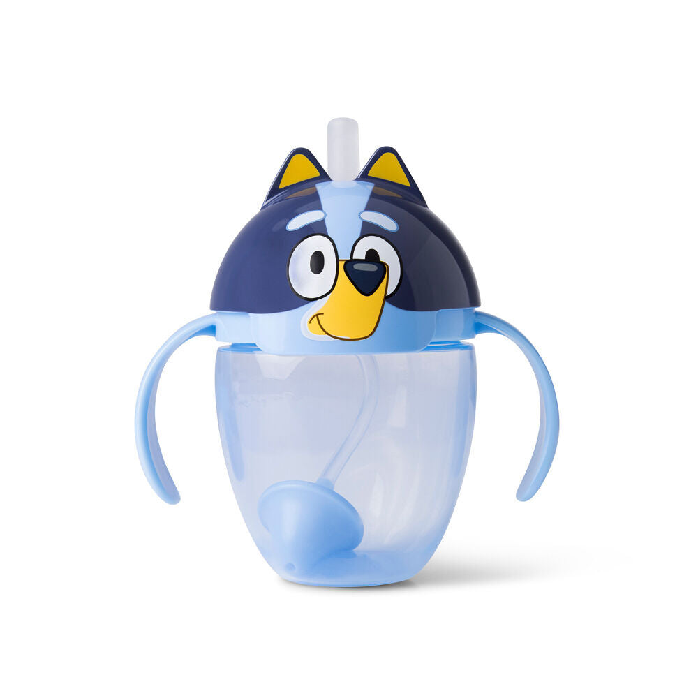 The First Years Bluey Weighted Straw Trainer/Sippy Cup 207ml 6 Months+ (2 Pack) — image 9