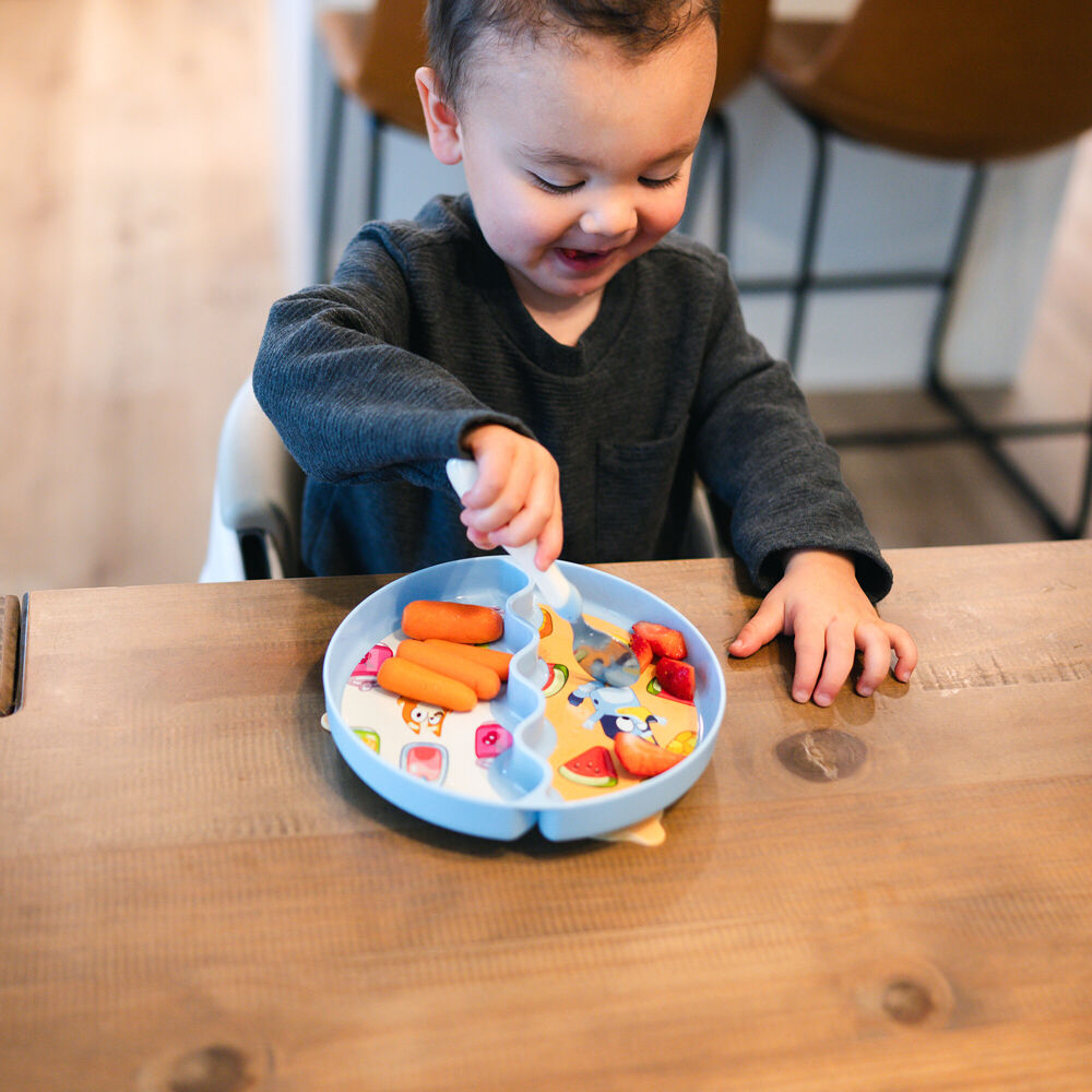The First Years Bluey Toddler Feeding Set w/Bowl Plate Spoon BPA Free 9m+ (3 Pieces) — image 2