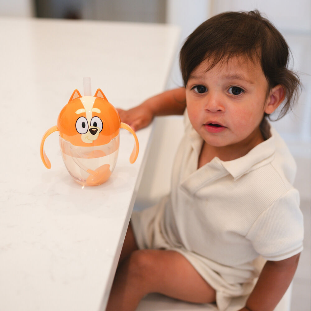 The First Years 207ml 6 Months+ Bingo Weighted Straw Trainer/Sippy Cup — image 4