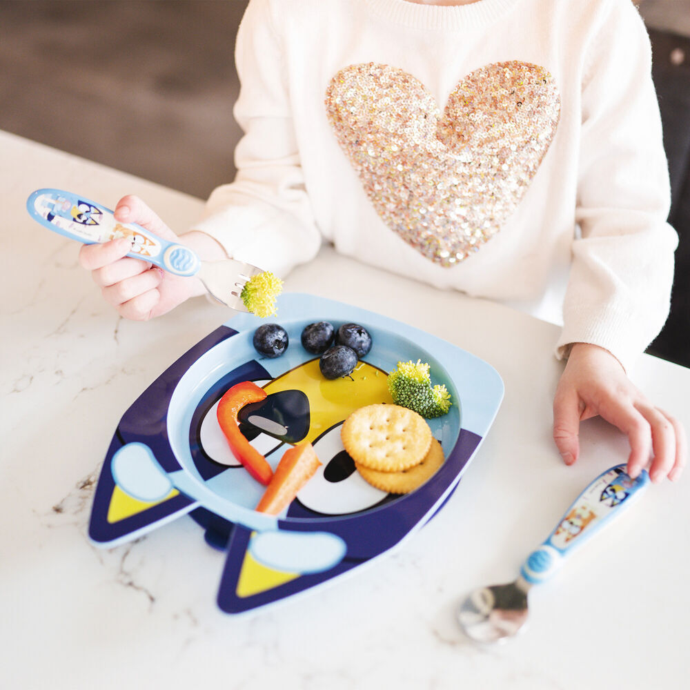 The First Years Bluey Character Children's Plate with Suction Base 6m+ (2 Pack) — image 6