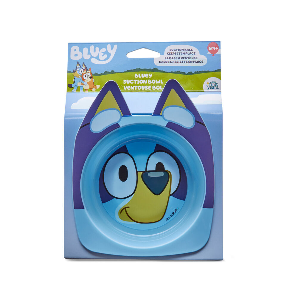 The First Years Bluey Character Children's Bowl with Suction Base 6m+ (2 Pack) — image 2
