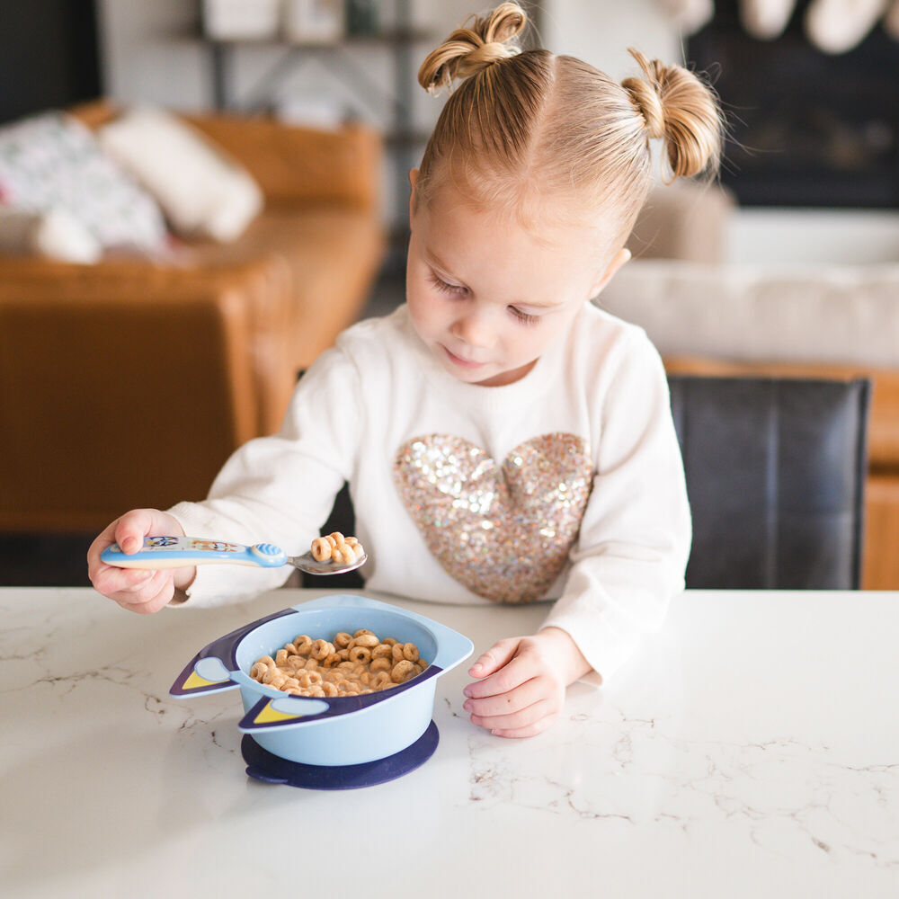 The First Years Bluey Character Children's Bowl with Suction Base 6m+ (2 Pack) — image 8