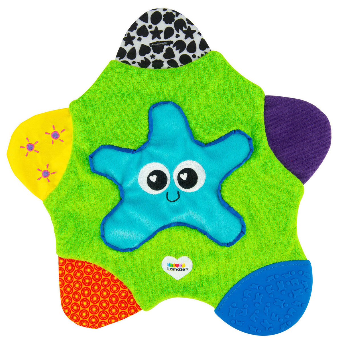 Lamaze Sammy the Starfish Blankie Baby/Infant Educational Soft Blanket Toy 6m+ — image 3