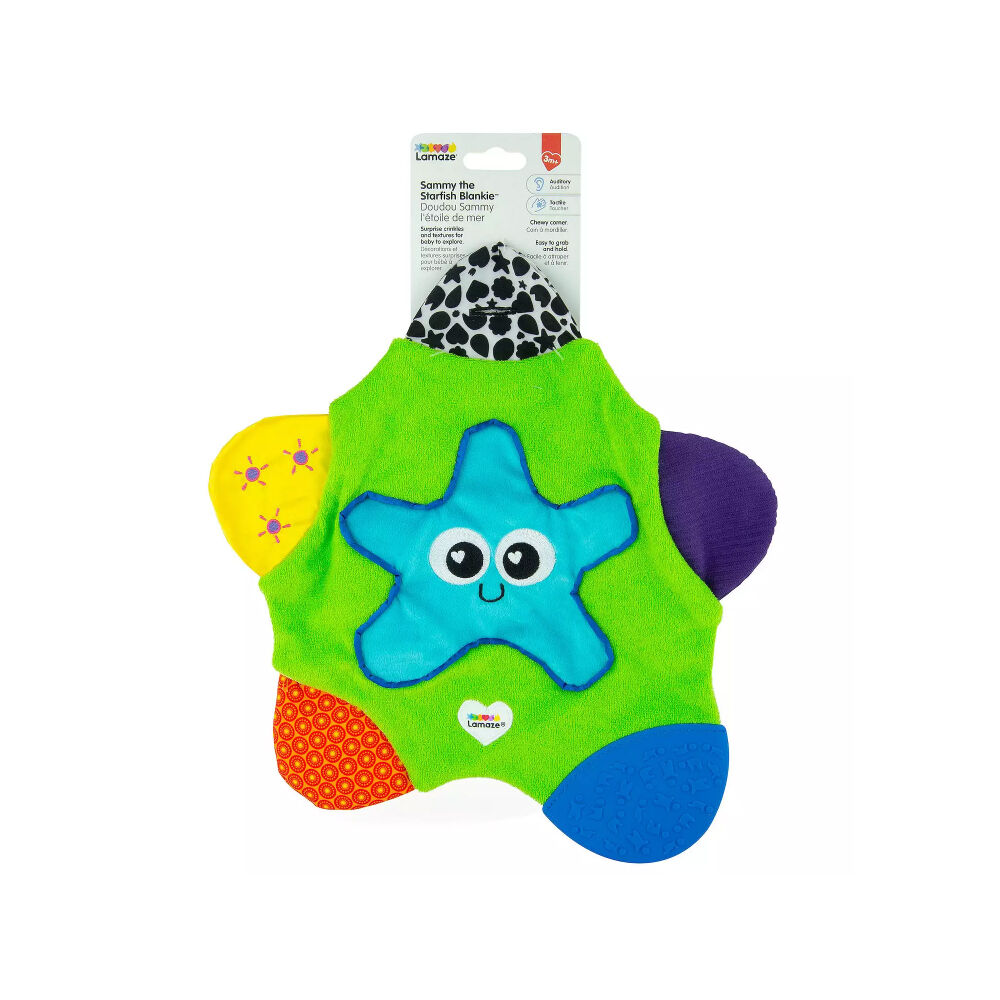 Lamaze Sammy the Starfish Blankie Baby/Infant Educational Soft Blanket Toy 6m+ — image 8