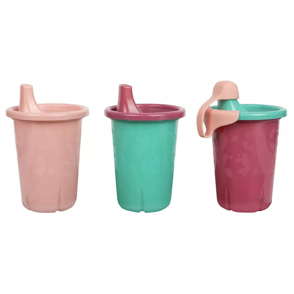 Green Grown 10oz/296ml Spill Proof Sippy/Drinking Cups Kids 9m+ Assorted (6 Pieces) — image 3