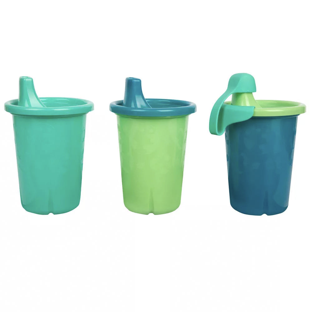 Green Grown 10oz/296ml Spill Proof Sippy/Drinking Cups Kids 9m+ Assorted (6 Pieces) — image 2