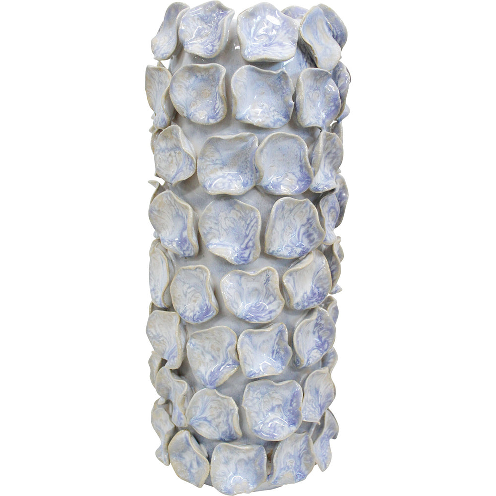 LVD Ceramic Flower Vase Shell Disc Decorative Home Decor