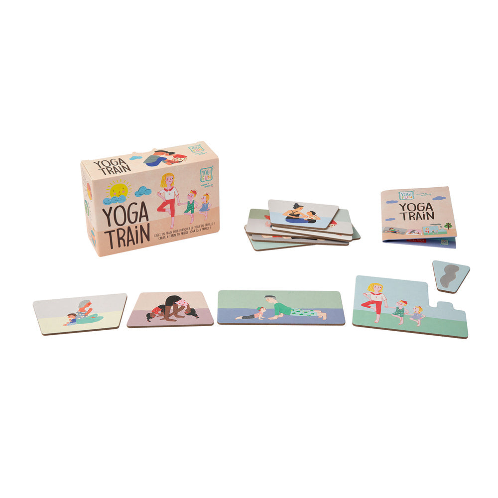 Yogi Fun Train Game Yoga Kids/Children Activity Outdoor/Indoor Play Cards 5y+ — image 2