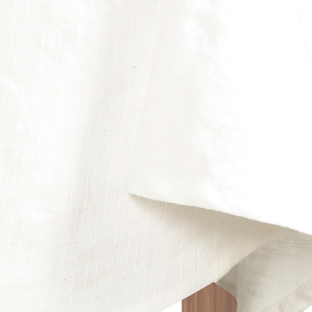 Nf-Home & Entertaining Essentials NF Home & Entertaining Essentials Elysian Round Table Cloth 220cm Off White — image 2
