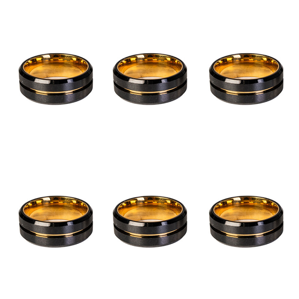 Mdi Rotating Fidget Finger Ring Durable Stress Relief Sensory Toy Assorted (6 Pack)