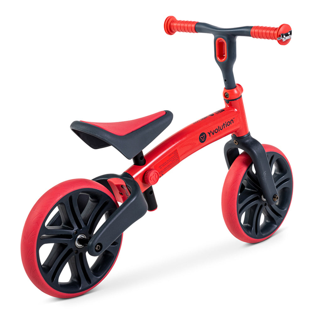 Yvolution Velo Junior Balance Bike Kids/Children Ride On Push Toy Red 18m+ — image 5