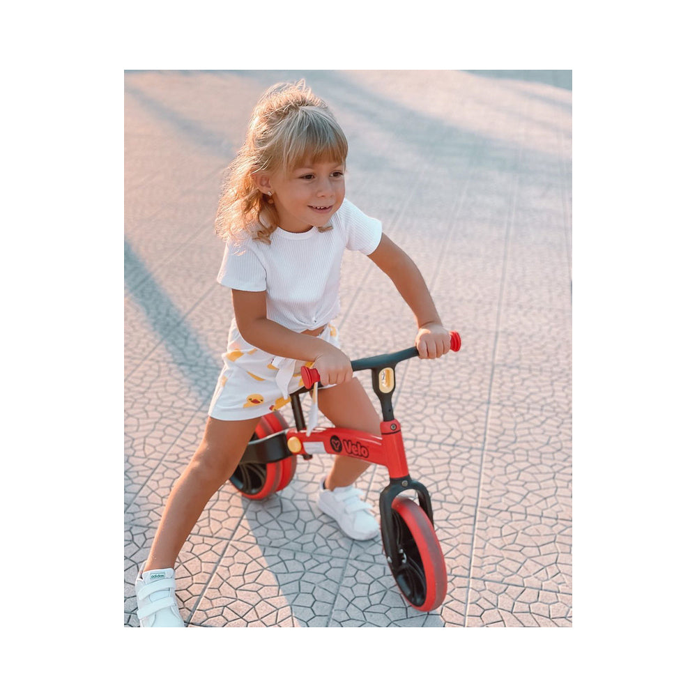 Yvolution Velo Junior Balance Bike Kids/Children Ride On Push Toy Red 18m+ — image 8
