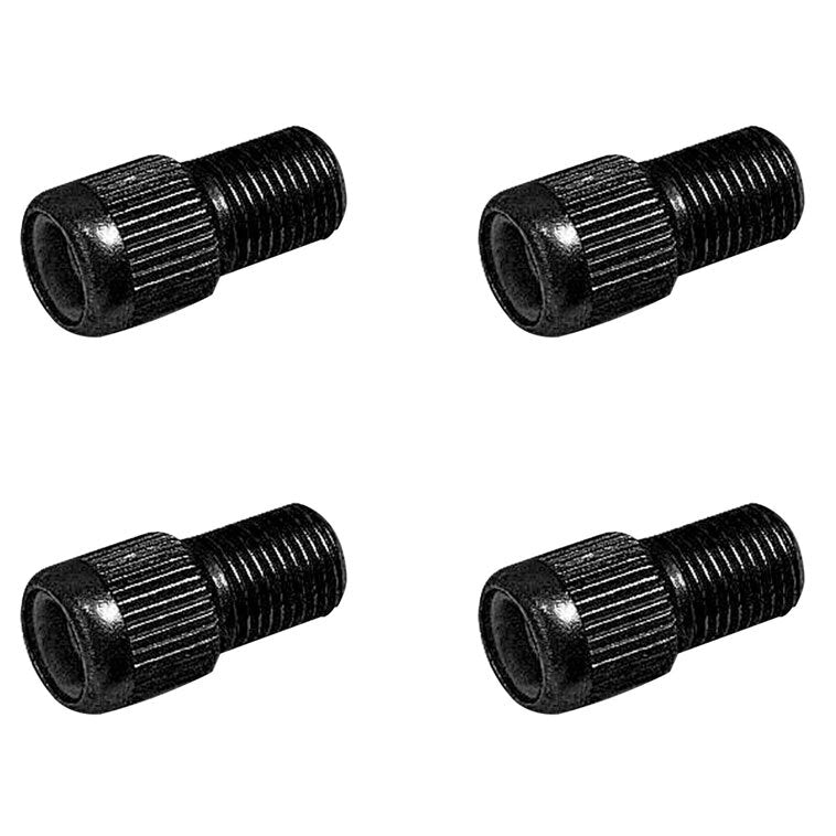 Zefal Valve Adaptor Presta To Schrader Each (4 Pack)