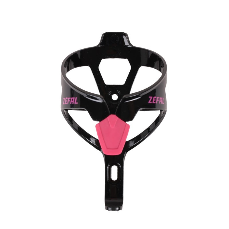 Zefal Universal Bicycle Drink Bottle Cage Holder Pulse A2 for Frames Black/Pink