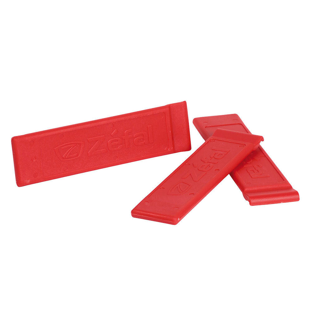 Zefal Z Tyre 100mm Lever Repair Cycling Levers for Bicycle/Bike Wheels Red (3 Pieces)