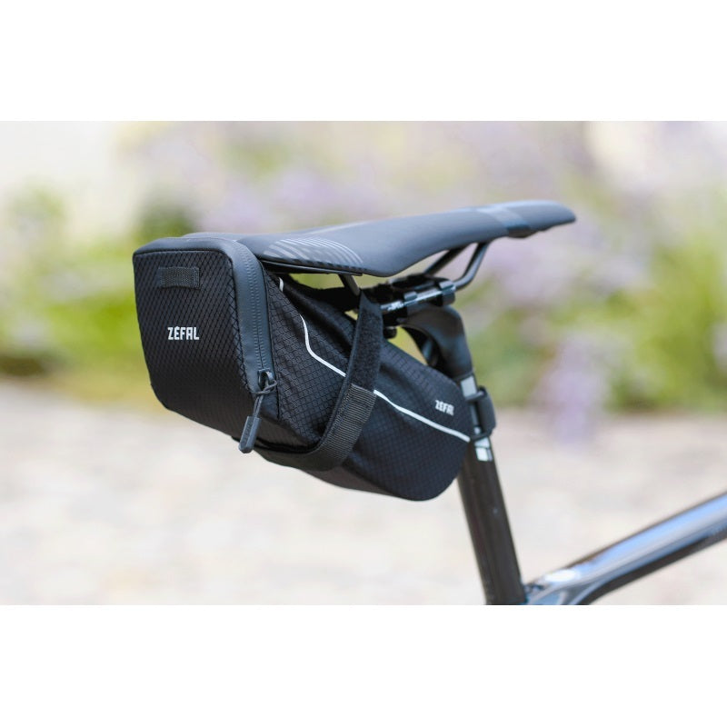 Zefal Bicycle/Bike Saddle Bag Z Light Pack Large Water Resist Zip w/Double Strap — image 4