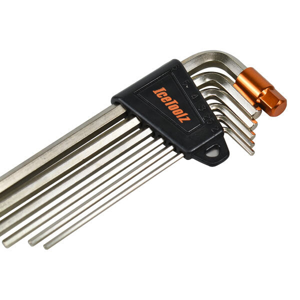 Icetoolz 2-8mm Hex Key Wrench Set 4/5/6mm Ball Ended Tool Kit for Bicycle/Bike — image 3