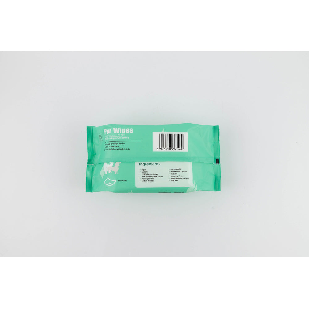 Zodiac 100pc Zodiac Green Tea Scented Grooming/Cleaning Pet Dog/Cat Antibac Wipes (3 Pack)