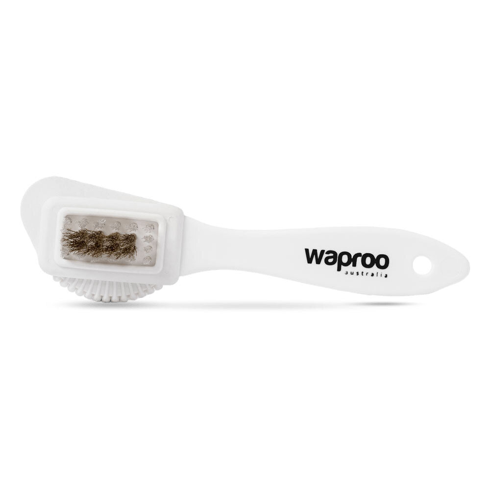 Waproo Platinum Rubber & Bristled Suede & Nubuck Cleaning Brush Brass Insert (2 Pack) — image 2